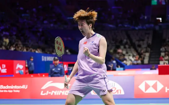 也会继续进, 没有太考虑, 她对羽毛球